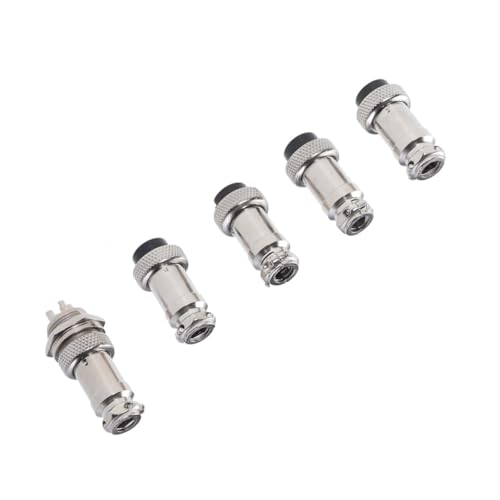 Conector de Aviación OSALADI 5 Piezas Plateado miniatura 1