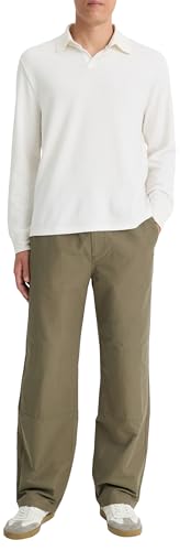 Vince Men's Double Face L/S Polo