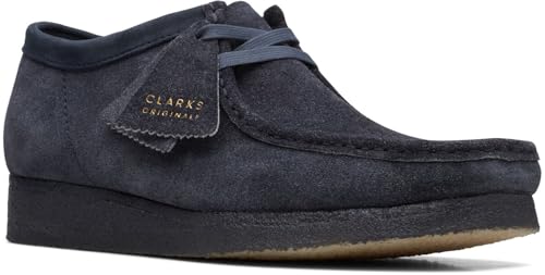 Clarks Men's Wallabee (Ink Hairy Suede)3