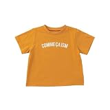 [コムサイズム] にっぽんの色 半袖Tシャツ(ベビーサイズ) 23-61TO01-206 琥珀色(オレンジ) 80～90cm