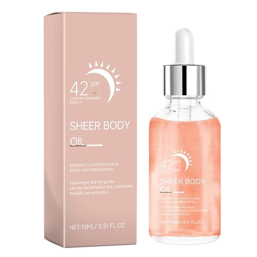 Protección corporal Esence | Bluves s-erum reduce las grietas | 15 ml de cuidado de cuidado de la piel | Protección UV | Brillo | Nutrición | Para hombres y mujeres