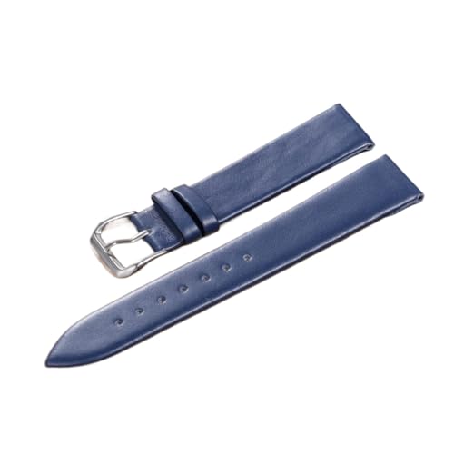 Bracelet en cuir pour montre étanche avec boucle acier robuste 20mm