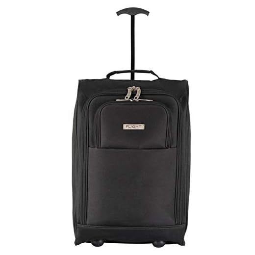 Flight Knight Equipaje De Cabina 2 Ruedas 55X35X20cm Bolsa de Equipaje Maleta De Un AVI�n easyjet, Iberia, British Airways