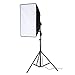 Lightdow 200W Photographic Equipment 20x28" Softbox Continuous Output Lighting Photo Studio Soft Light Bundle(Model Number: LD-TZ005)