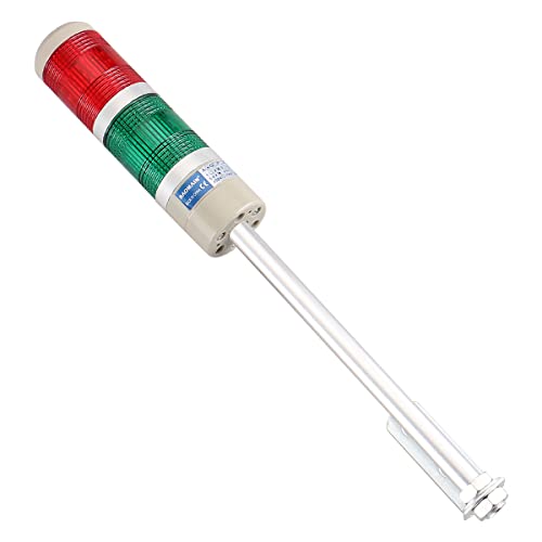 Balise lumineuse LED ronde rouge vert Baomain LTA-502T 12V pour machine