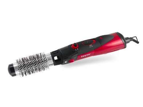 BEPER 40989 Spazzola Asciugacapelli Modellante Per Capelli 4 In 1, asciuga e crea lo stile nello stesso momento