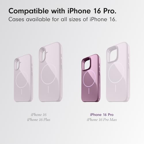 Image of Beats iPhone 16 Pro Case - MagSafe, Scratch-Resistant Protective Cover, Slim Fit, Microfibre Lining - Sunset Purple