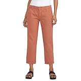 JAG Jeans Women's Chino Tailored Cropped Pants-Legacy, Chutney