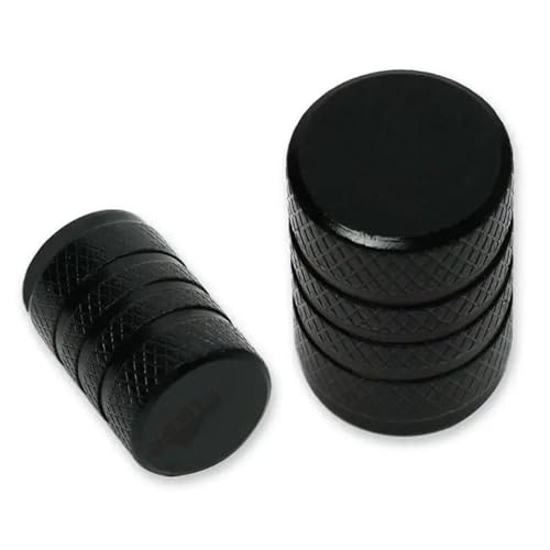 Étui bouchons de valve Hornet CB750 de qualité supérieure en aluminium CNC Black2