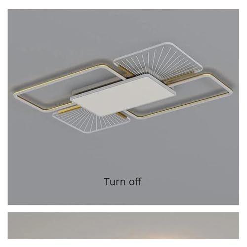 Lustre LED en acrylique d'exception pour un éclairage de villa moderne - 5