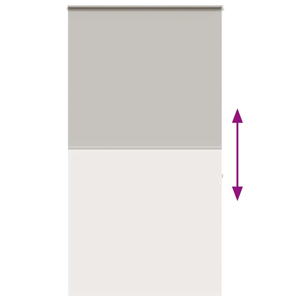 Tenda a Rullo per Doccia con Cassonetto 140x240cm Grigio Chiaro | Tenda avvolgibile salvaspazio per il bagno, ideale per doccia e vasca. Struttura in alluminio e PEVA grigio.