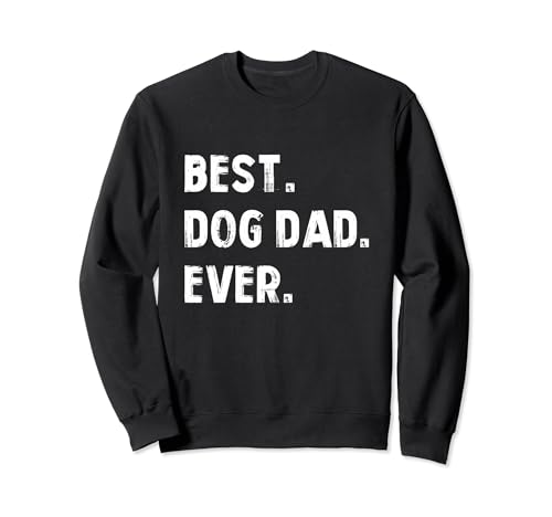 Best Dog Dad Ever Graphic Rescue Dueño Cita Diseñador de Memes Sudadera