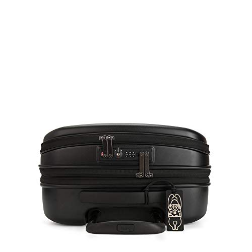 Kipling Curiosity Pocket 4 Wheeled Rolling Luggage Black Noir #TOP7