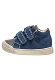 Innensohle : Leder Falcotto SNOPES VL-Sneaker aus Nappa- und Veloursleder-Anthrazit-Kornblumenblau grau 19