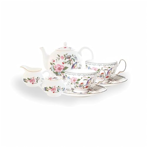 Aynsley Pembroke 7-Piece Bone China Tea Set - 22oz Early