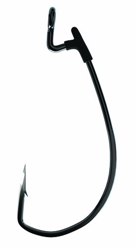Eagle Claw Circle SEA Heavy Wire SEAGUARD, Black, 3/0 (TK125-6/0)