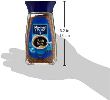 MAXWELL HOUSE- Rich Blend - Instant Coffee - Jar of 95 g