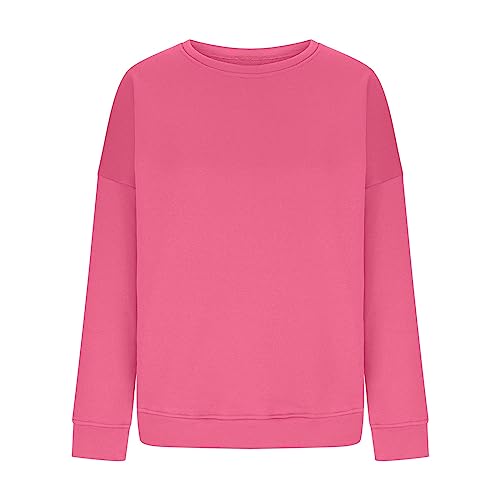 Sweat décontracté col rond pour femmes coupe ample et confortable - 4