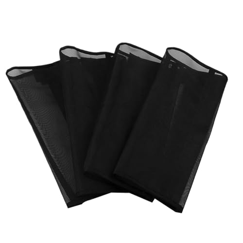 Eventerde Botas Protectoras Contra Moscas Para Caballos, Mallas Transpirables de Protección para Patas, Socks De Malla Portátiles Equinos Suministros Exteriores De Verano Para Rancho Granja