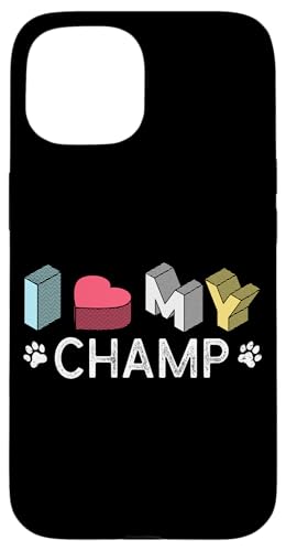 Champ ���O���茢 �`�����s�I���y�b�g���D�� �X�}�z�P�[�X iPhone 15 �p