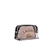 Lacoste Women's Anna Transparent Cosmetic Bag, Navy Blue/Dark Strait, One Size
