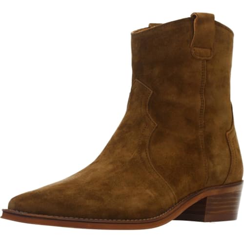 ALPE Botines de Piel Cecile Baby Silk marrón