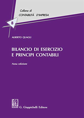 9788892117778 Bilancio di esercizio e principi contabili