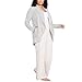 Barefoot Dreams Cozy Chic Lite Circle Cardi (Large, Silver)