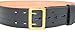 Gould & Goodrich B49-52FL4R E-Z Slide Duty Belt, 4 Row Stitched, Black