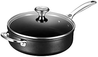 Le Creuset TNS5100-26 Toughened Nonstick Saute Pan with Glass Lid, 4-1/4-Quart