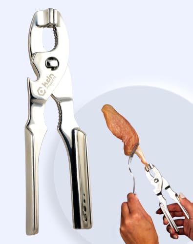 Chicken Tendon Remover, 5-in-1 Food Prep Multi-Tool, Herb Strippe...