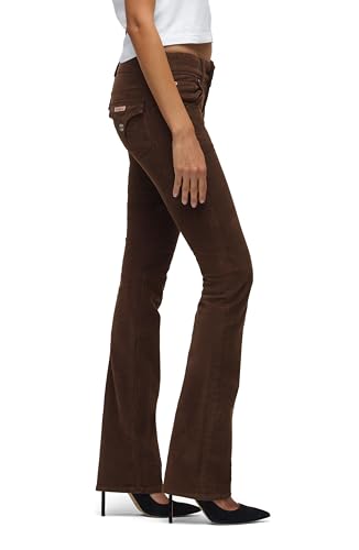 HUDSON Women's Beth Mid Rise Baby Bootcut Jean with Back Flap Pockets2