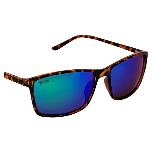 Epoch Eyewear Murphy Polarized Sunglasses 2 Pair Tortoise Frame w/Green Mirror Lens & Blue-Fade Frame w/Smoke Lens4