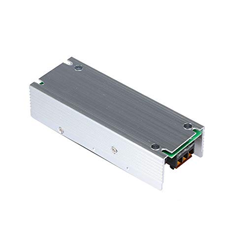 V-TAC - Fuente de alimentación de metal de 60 W, color plateado