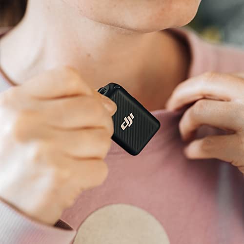 DJI Micrófono Inalámbrico 1 TX + 1 RX: 14 Horas Grabación y 820 Pies