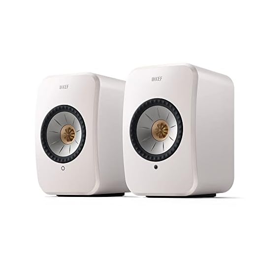 KEF LSX II - Altoparlanti wireless, Bianco | HDMI | Airplay 2| Bluetooth | Spotify | Tidale