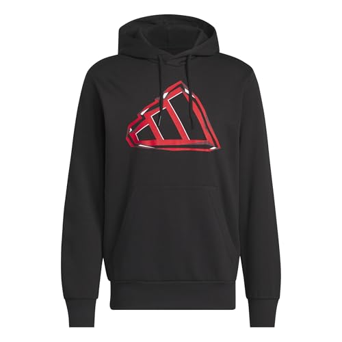adidas Men's Big Logo Graphic Hoodie