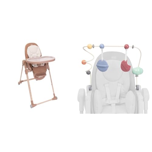 Chicco Polly Armonia Seggiolone Evolutivo con Barra Gioco Inclusa, Seggiolone