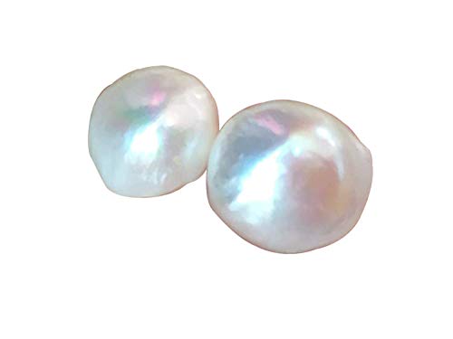 Boucles perles baroques en argent massif pour sublimer vos tenues de bureau