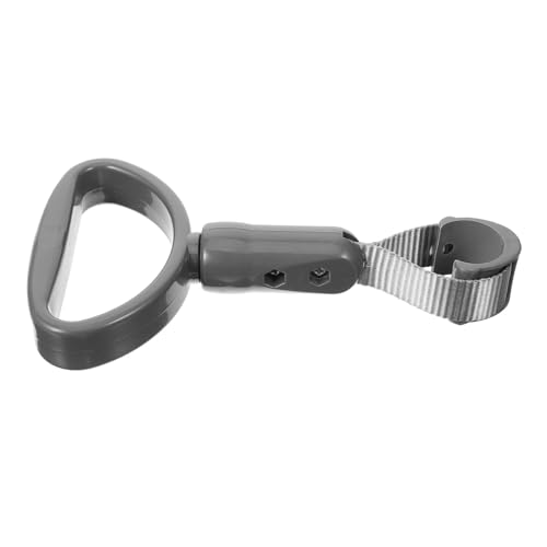 FRCOLOR Semicircle Handles Rear Bumper Warning Ring Subway Handle Ring Bus Semicircle Handle Car Drift Charm Car Handle Loop Handle for Bus Heart-Shaped Elder Plastic Abs Grab Handle