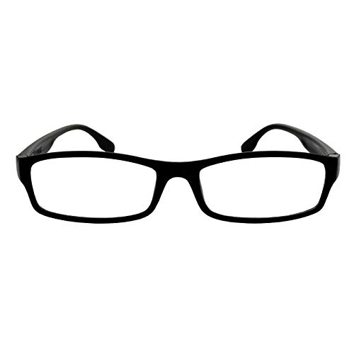 Century Martial Arts Herren Vollrandbrille Lesebrille Lesehilfe schwarz 2.5 Dioptrien (3er-Set, 2.5)