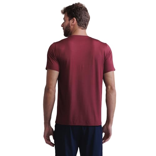 insider - Camiseta tecnológica masculina - tecido inodoro, secagem rápida - ajuste confortável, mang
