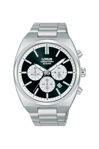Montre Lorus Sport homme montre analogique quartz bracelet acier inoxydable RT361KX9