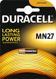 Piles MN27 Duracell lot de 10 alcalines haute autonomie 12V
