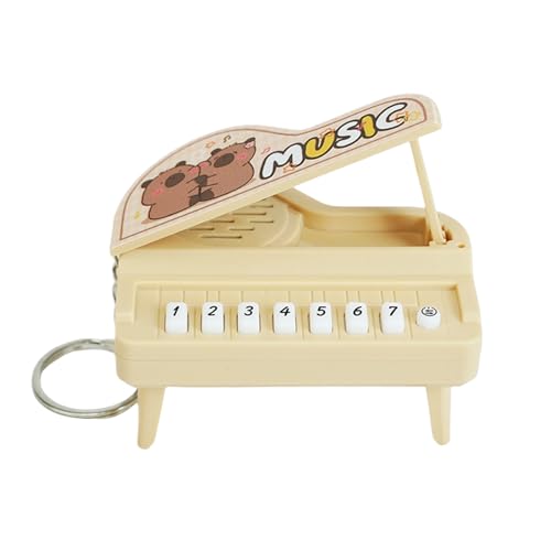 Llavero Con Teclado De Piano - Lindo Artilugio Para Aprender Música | Llavero Con Colgante De Teclado De Piano, De Instrumento Portátil, Colgante De Creativa, Recuerdo De Bolsillo Para