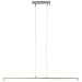 Produktbild Brilliant Irita LED Pendelleuchte Balken 100cm Fernbedienung dimmbar RGB Farbwechsel chrom 1200 Lumen, LED integriert