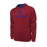 Icon Sports FC Barcelona Lionel Messi 10 Offizielles Lizenzprodukt Barça Erwachsenen-Sweatshirt (Small), rot (FCB46PH-BG)