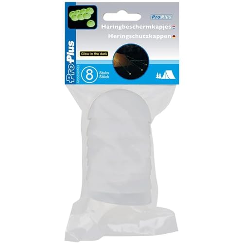 Heringschutzkappen Set von 8 STK. Zelthering Hering Schutzkappen fluoreszierend Leuchtend