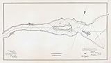 1891 Nautical Map of Belle Isle Lake Saint Clair (Material: 24'x42'Canvas)