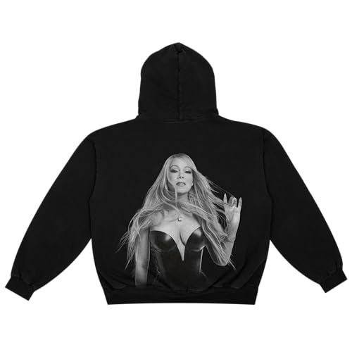 Image of Mariah Carey Official Merch Here for It All Butterfly Gem Zip Hoodie